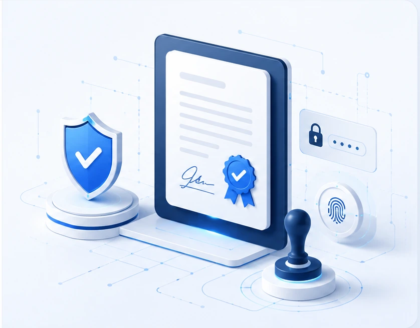 Ilustração institucional do Portal Notarial Pro